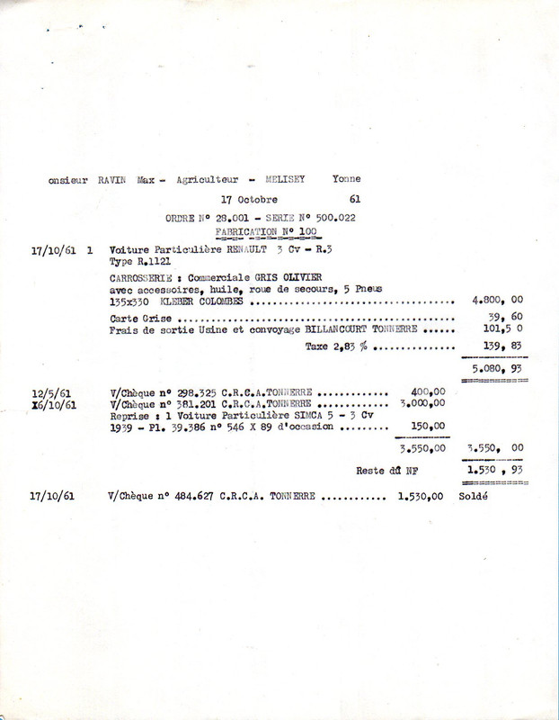 1961-10-17 - R3 Ravin (6) facture gge client