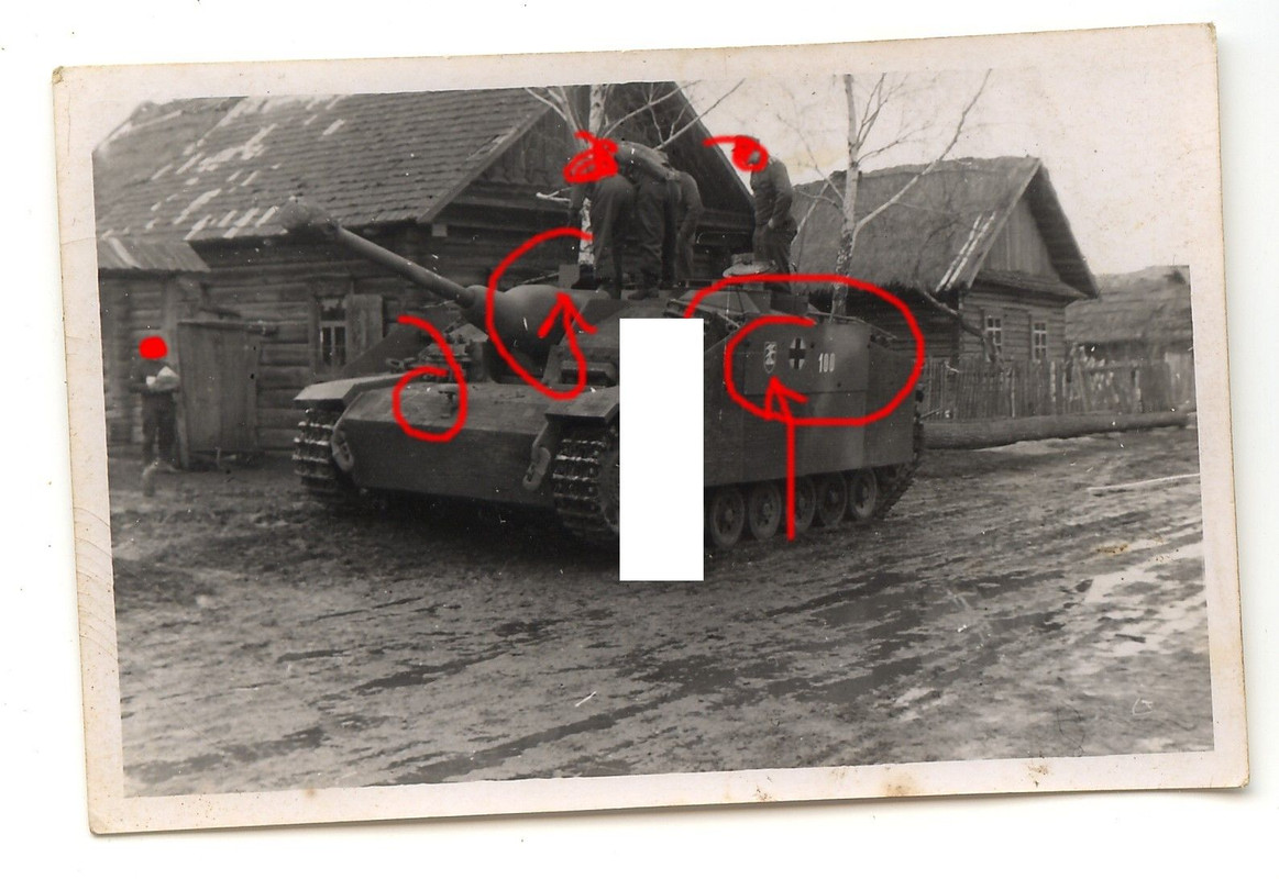 Panzer StuG Sturmgeschütz spätes Baulos rundumfe