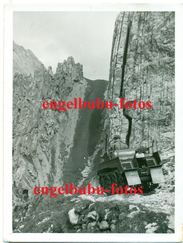 FOTO - NSU-KETTENKRAD - Sd.Kfz.2 - GEBIRGSJÄGER