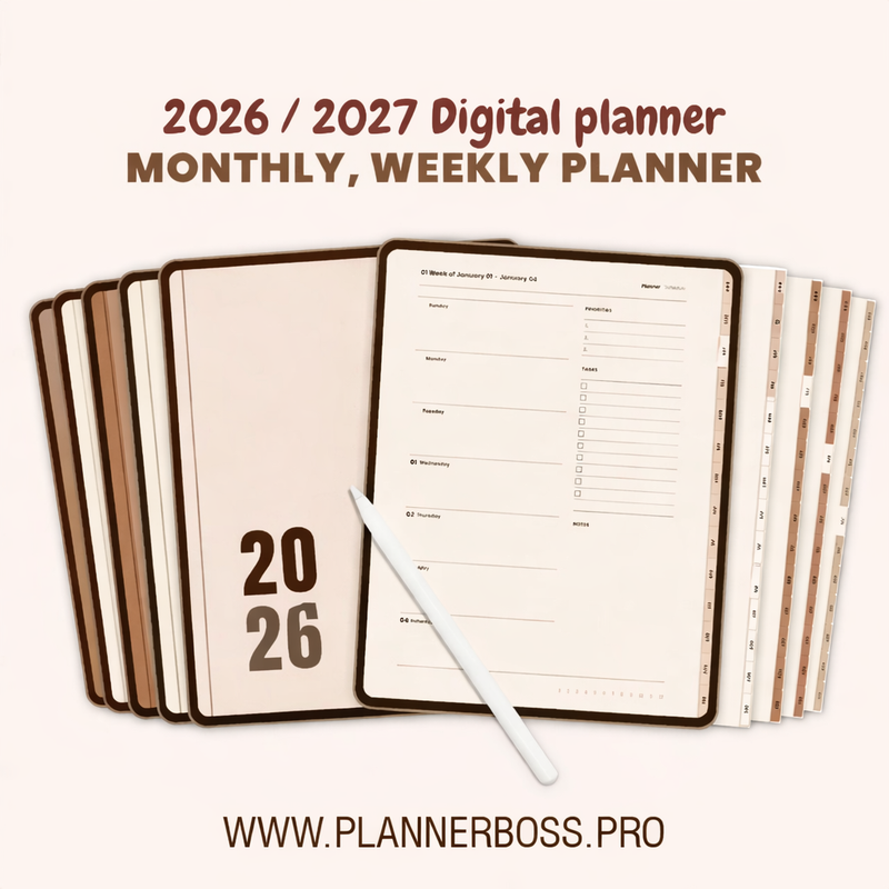 Free Digital Planner 2026