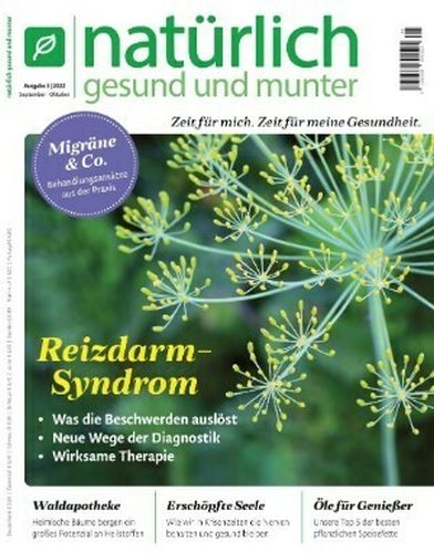 Cover: Natürlich gesund und munter Magazin September-Oktober No 05 2022