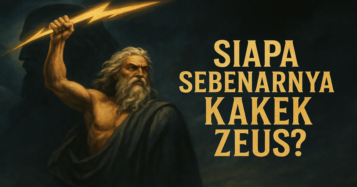Siapa sebenarnya kakek Zeus dalam mitologi Yunani