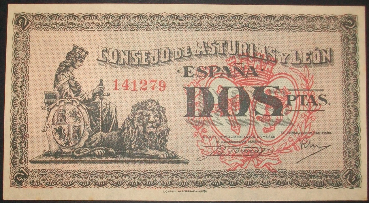 Guerra Civil 1936 - 1939 Catálogo del Billete Español en Imperio Numismático 009