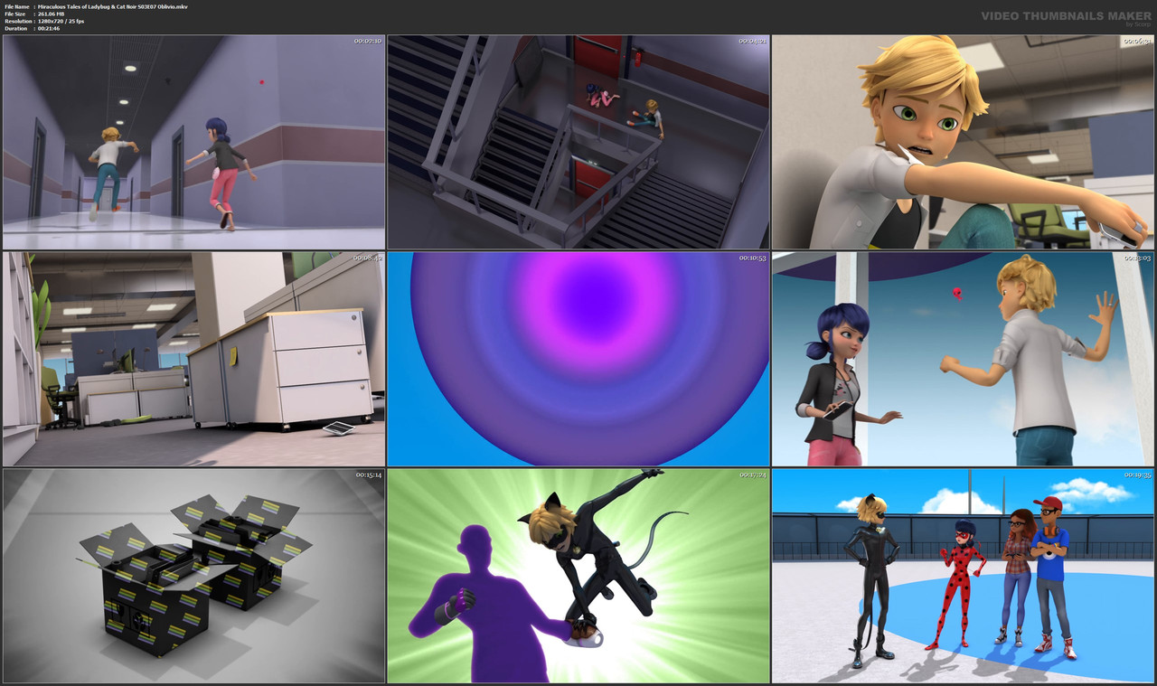 Miraculous Tales of Ladybug & Cat Noir S03E07 Oblivio.mkv