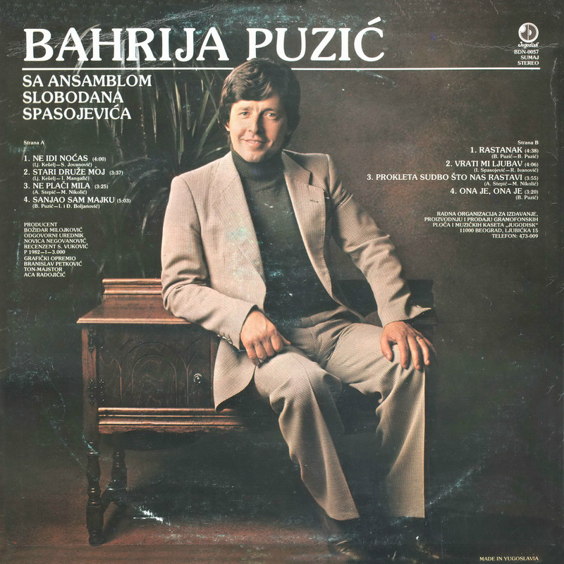 Bahrija Puzic 1982 z