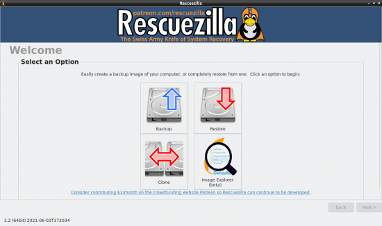 Rescuezilla 2.4.2 (x64)