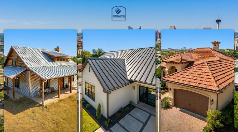 Metal roof panel types comparison San Antonio