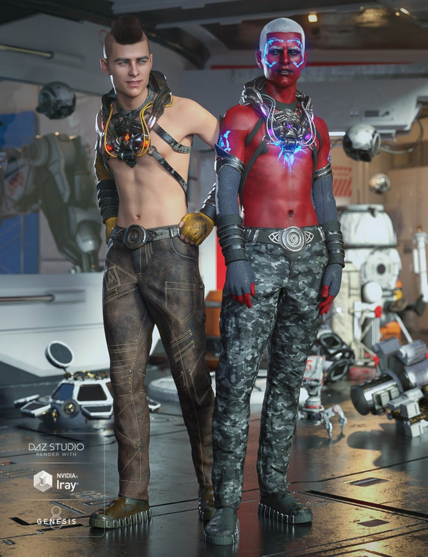 Symbiont Outfit Textures
