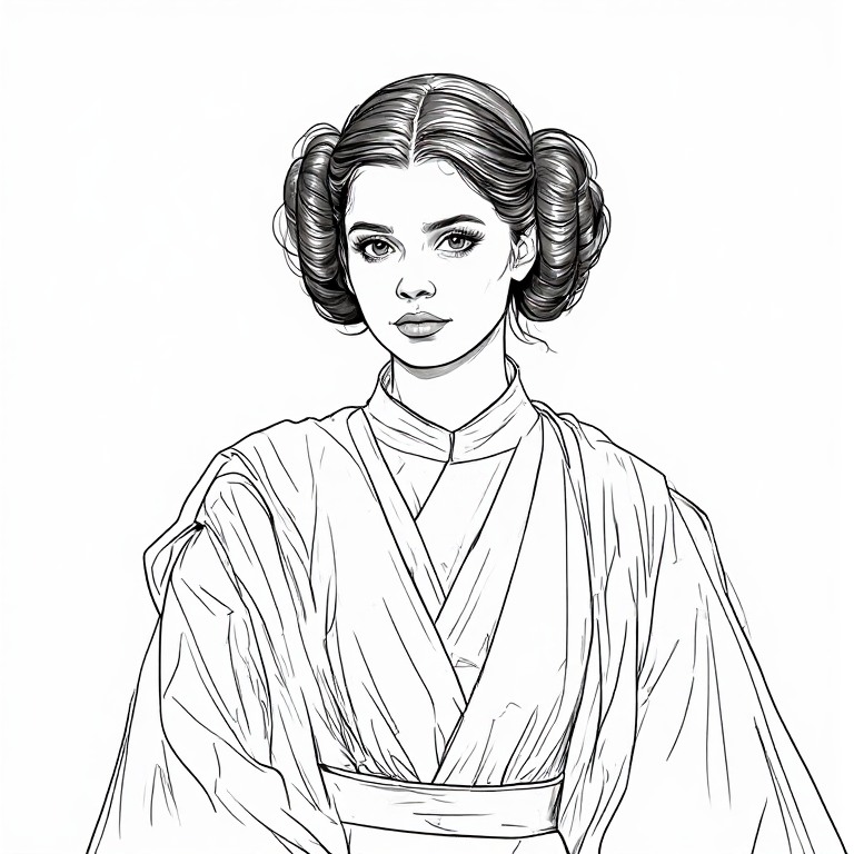 Princess-Leia-Line-drawing-nat-(28)