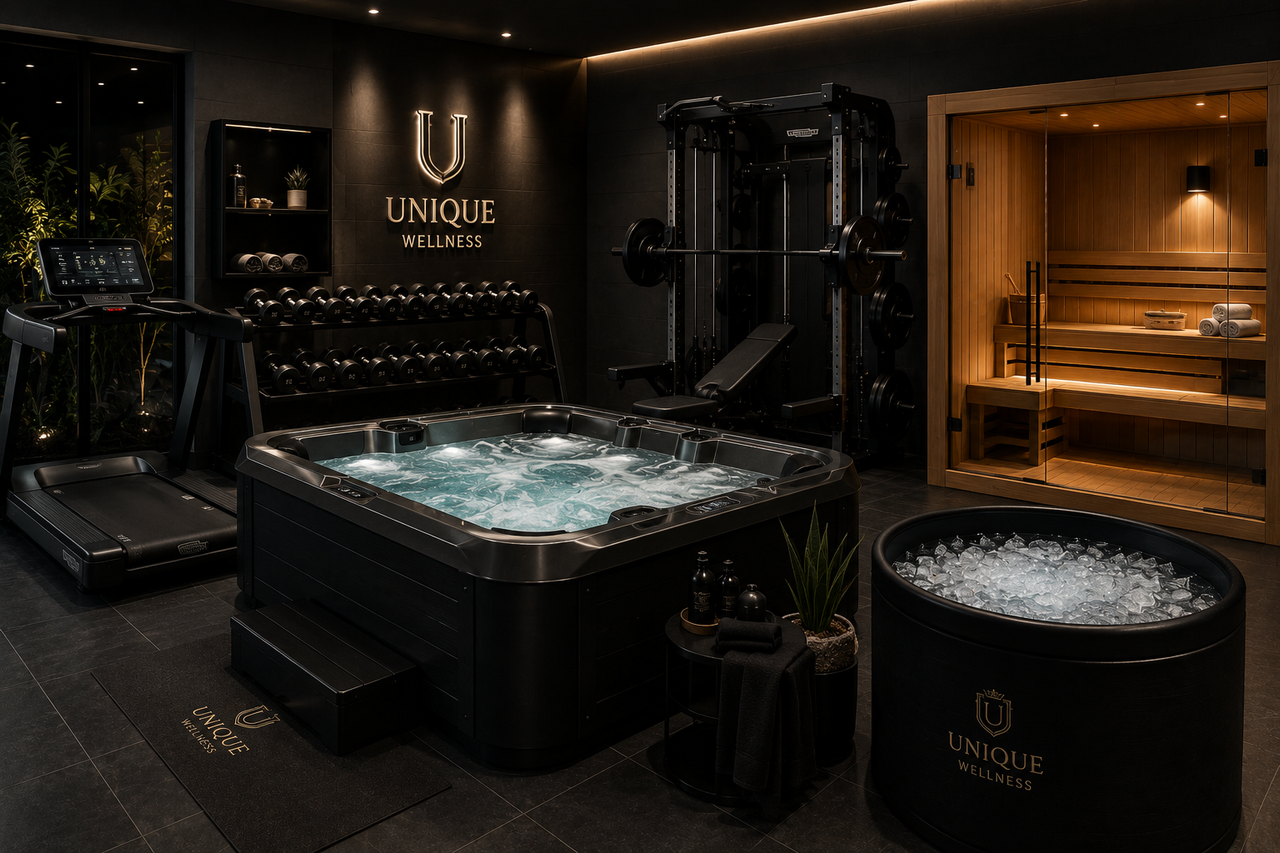 Unique Wellness Arsenal Home Gym & Sauna