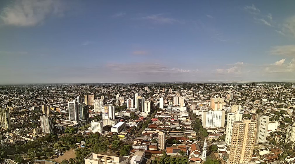 Campo Grande nesta manhã de quinta-feira