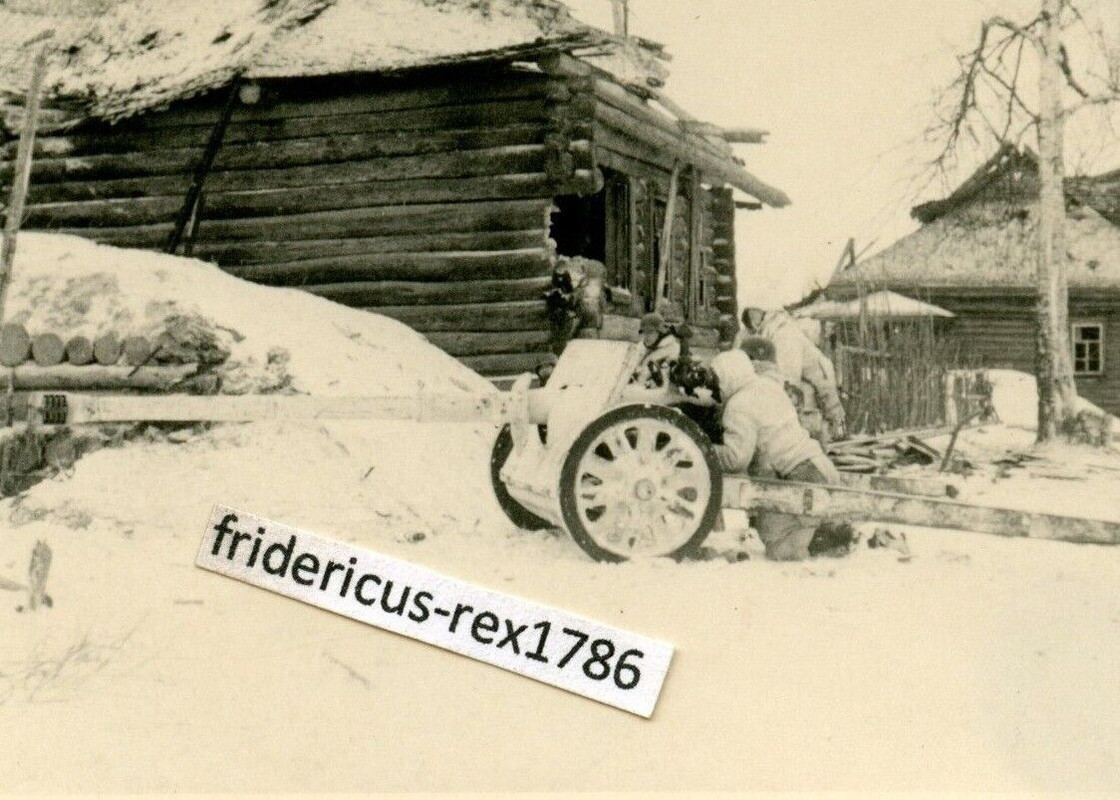 Foto 3 Mischukowo Leningrader Gebiet Abwehrkämpfe 42-43 Panzer Jg Abt. HKL Pak