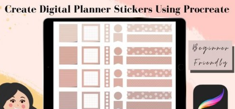 Create Digital Planner Stickers Using Procreate – Free Planner, Covers & Brushes