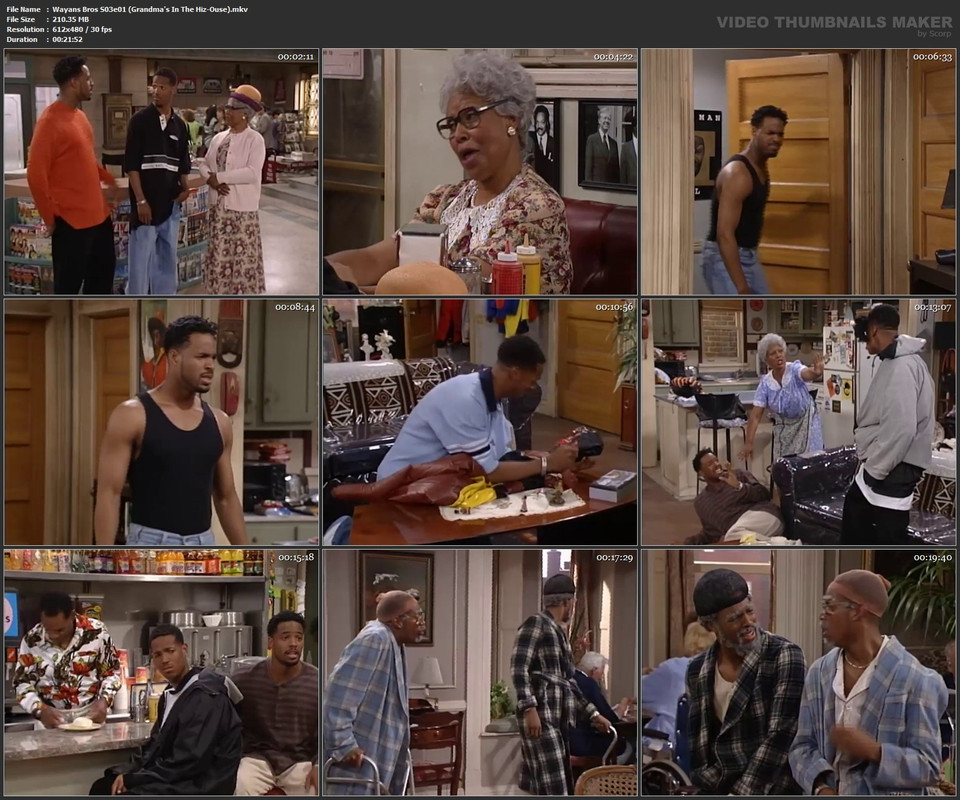 Wayans Bros S03e01 (Grandma's In The Hiz-Ouse).mkv