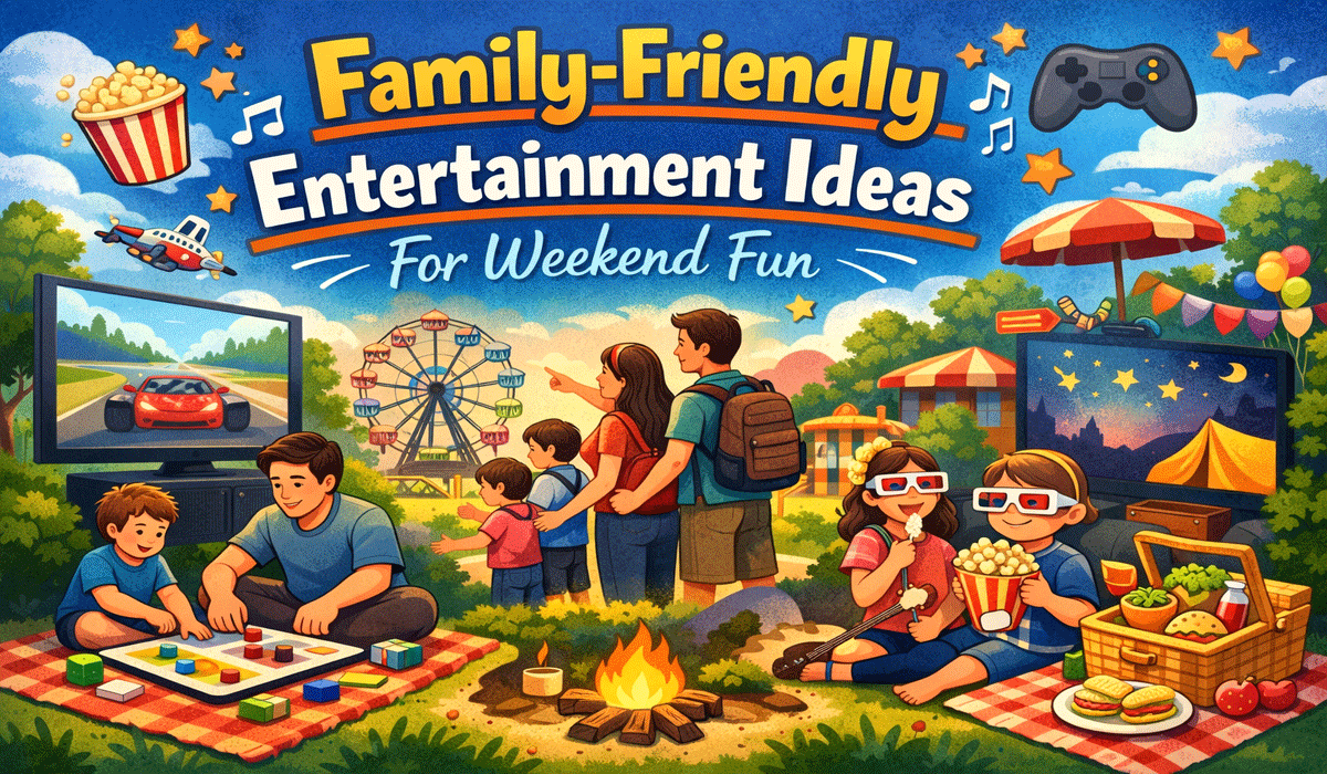 Family-Friendly Entertainment Ideas For Weekend Fun