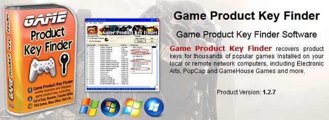 Nsasoft Game Product Key Finder 1.4.0