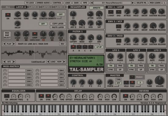 Togu Audio Line TAL-Sampler 3.6.2 (x64)