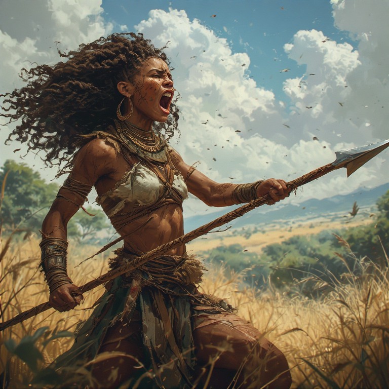 Africa-World-girl-warrior-hold-(80)