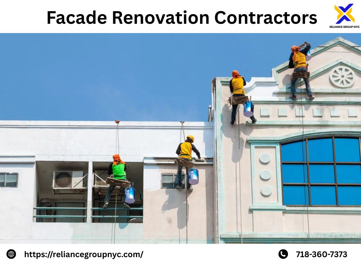 Facade Renovation Contractors NY Reliance