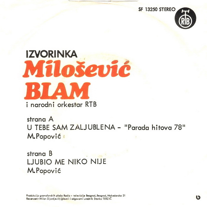 Izvorinka Milosevic 1978-1 z