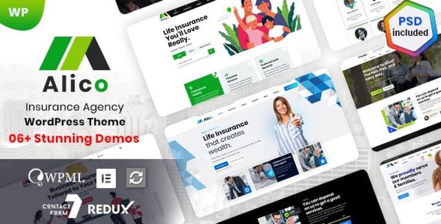 Alico – Insurance Agency WordPress Theme