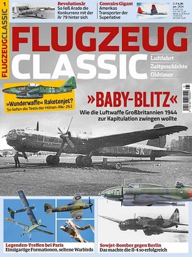 Flugzeug Classic Magazin No 01 Januar 2024
Flugzeug Classic Magazin No 01 Januar 2024