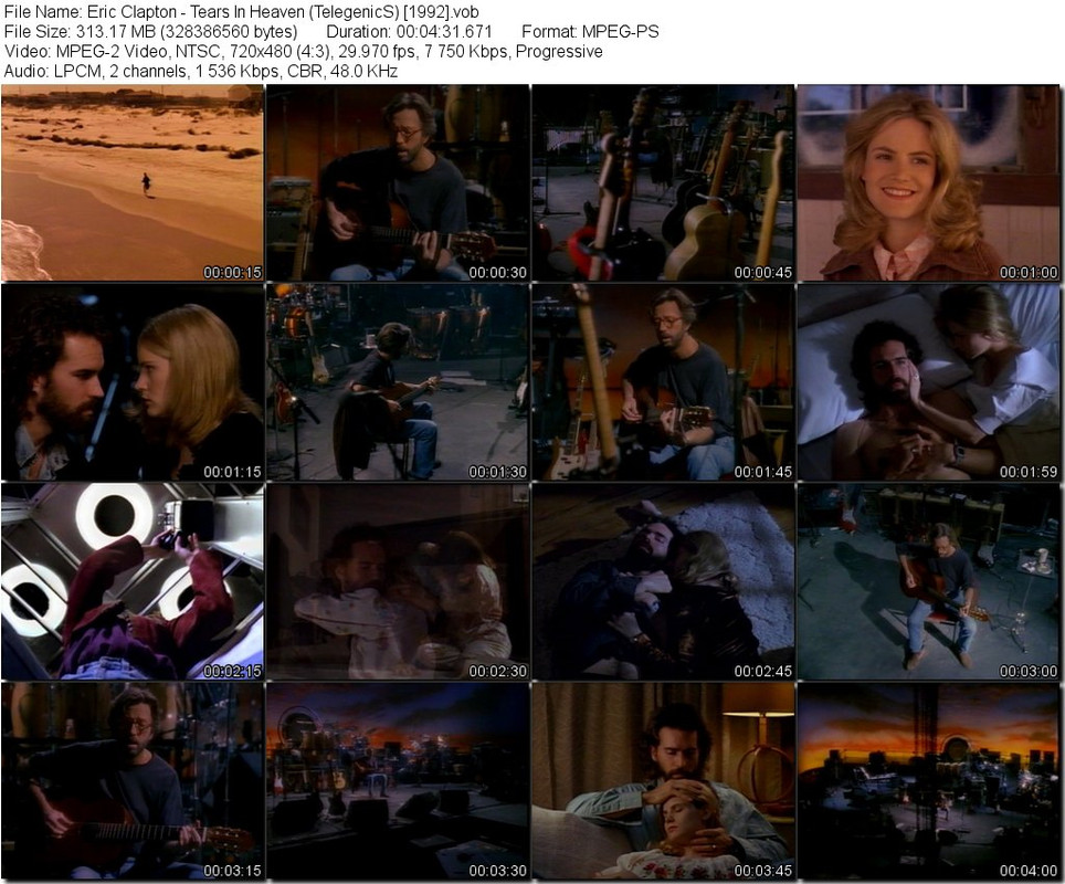Eric Clapton - Tears In Heaven (TelegenicS) [1992].vob_tn
