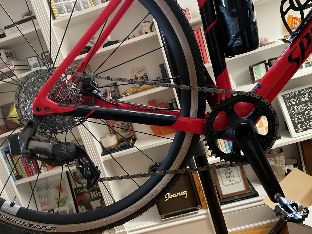 Chain length/ blimit gap on SRAM Rival AXS XPLR r/bikewrench