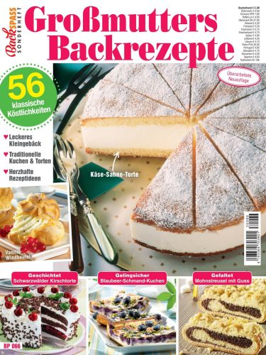 Cover: Backspass Magazin Sonderheft Januar 2023