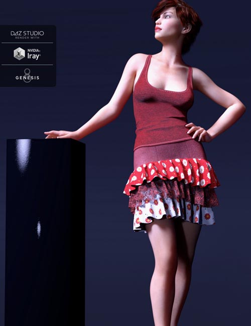 Harmonious Discord Outfit for Genesis 8 Female(s)