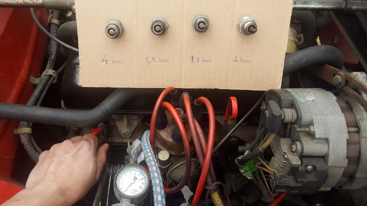 Relevé de Compression des Cylindres