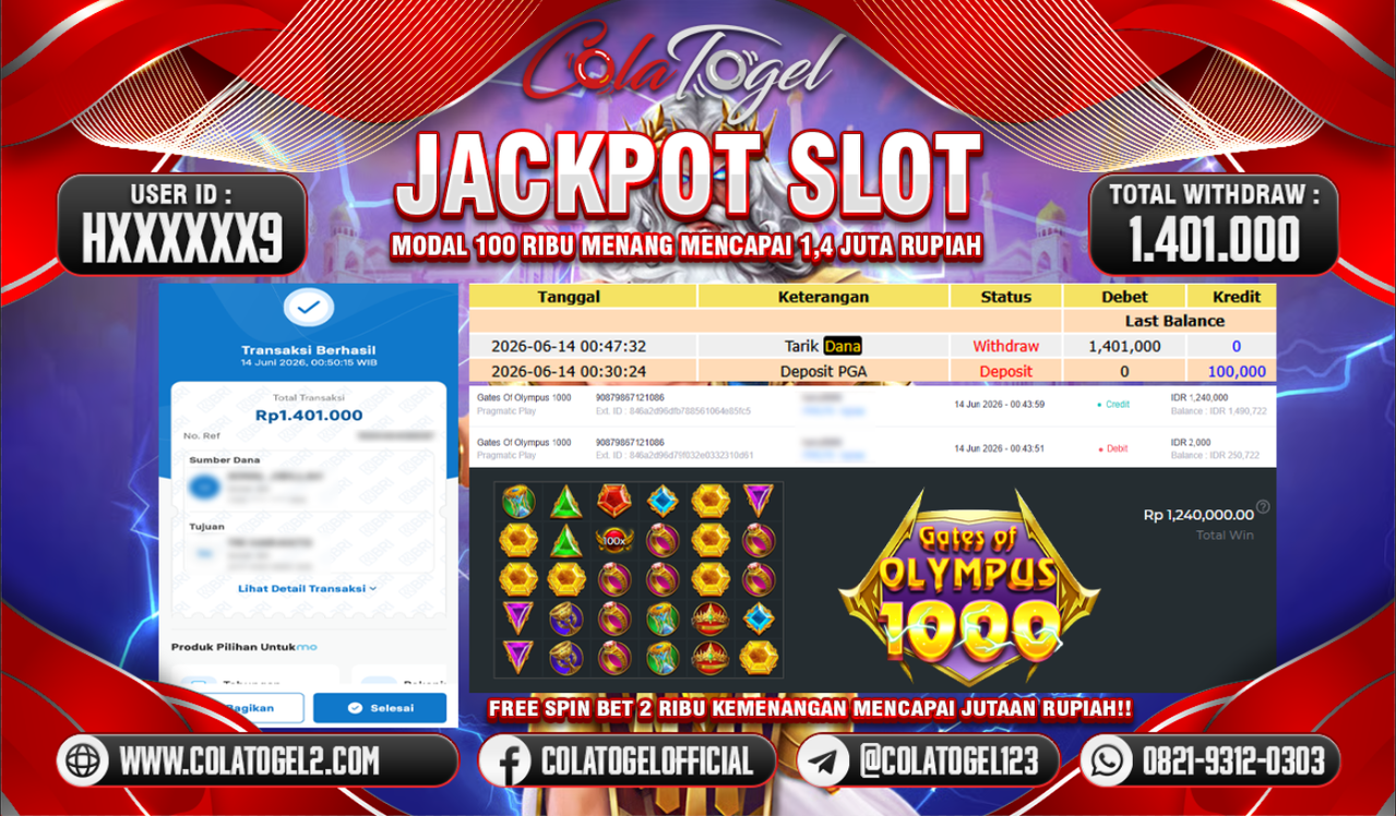 JACKPOT SLOT GACOR!!