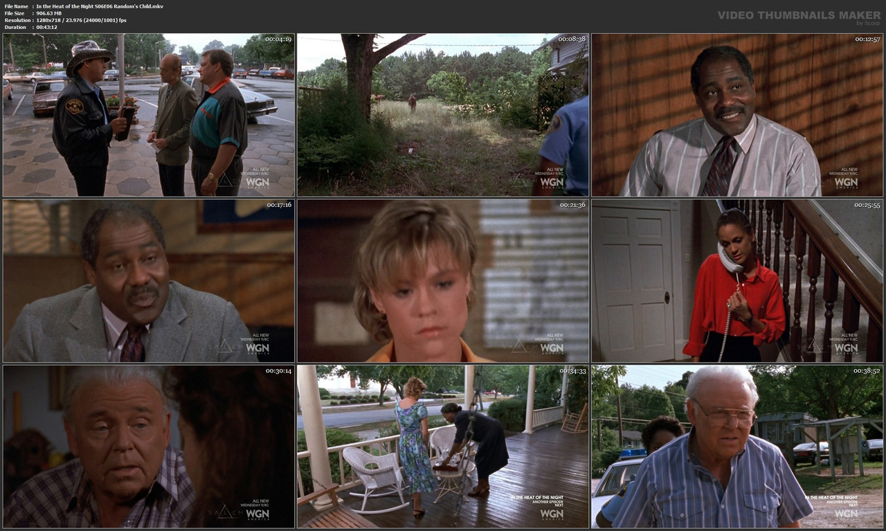 In the Heat of the Night S06E06 Random's Child.mkv