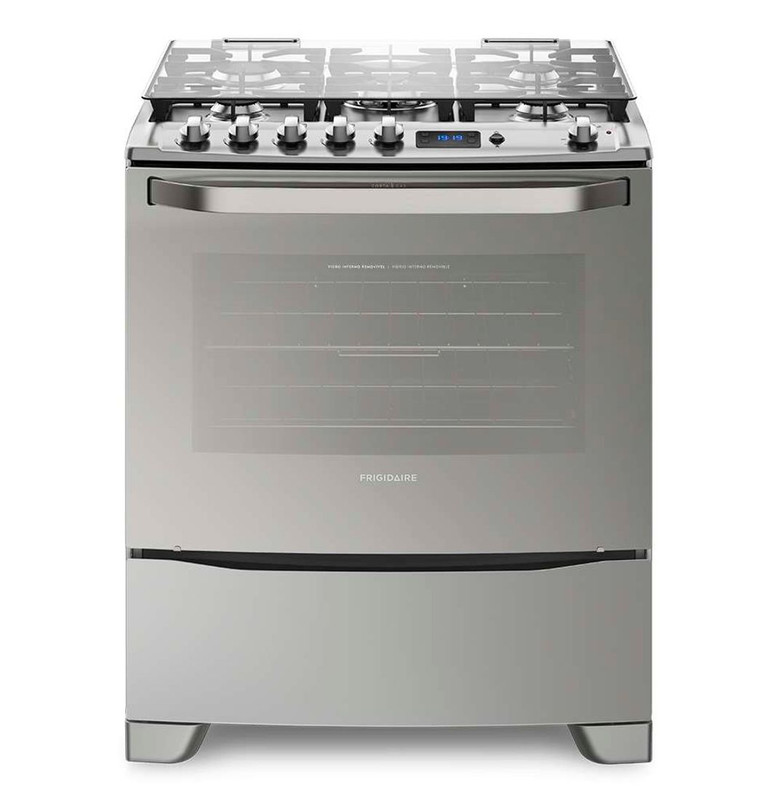 Tope de cocina Frigidaire de 30 pulgadas en acero inoxidable con 5 quemadores