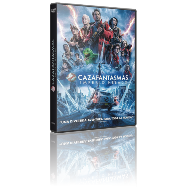 Portada - Cazafantasmas: Imperio Helado [DVD9 Full][Pal][Cast/Ing/Fra/Ale/Tur][Sub:Varios][Fantástico][2024]