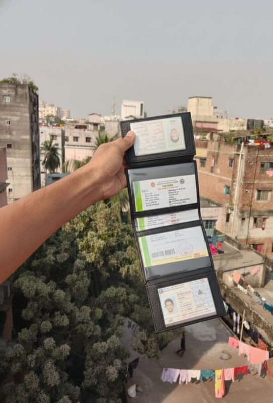 Biker Wallet ????️ Code no - 661651  আমাদের ওয়ালেটে থাকছে   ???? ড্রাইভিং লাইসেন্স রাখার সুবিধা ???? ট্যাক্স টোকেন রাখার সুবিধা ???? রেজিস্ট্রেশন কার্ড রাখার সুবিধা ???? একটি আইডি কার্ড দেখার পকেট ???? একই সিম স্লট ???? তিনটি ব্যাংক কার্ড টাকার পকেট ???? দুইটি সিম রাখার স্লট ???? দুইটি ক্যাশ চেম্বার  ???? ওয়ালেটে পাচ্ছেন দুইটি কালার কালো এবং চকলেট