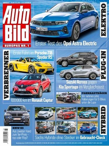 Cover: Auto Bild Magazin No 33 vom 17  August 2023