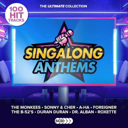 VA - 100 Hit Tracks - Ultimate Singalong Anthems 5CD (2020)