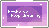 wake up