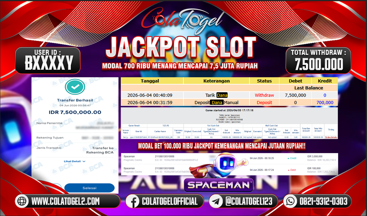 JACKPOT SLOT GACOR!!