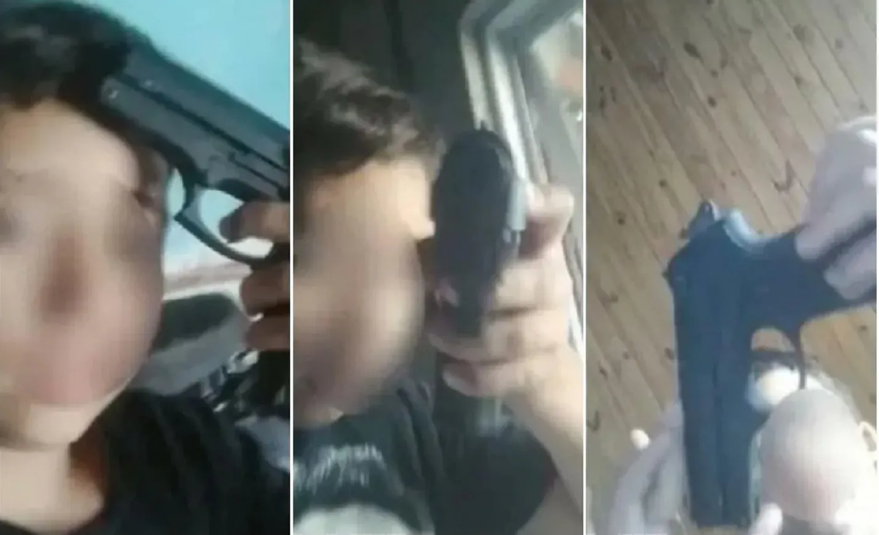 Niño se hace viral por golpear a su maestra, le dio un culatazo: video