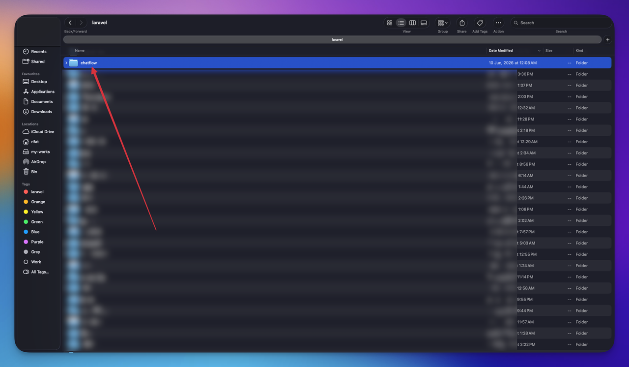 Folder Example