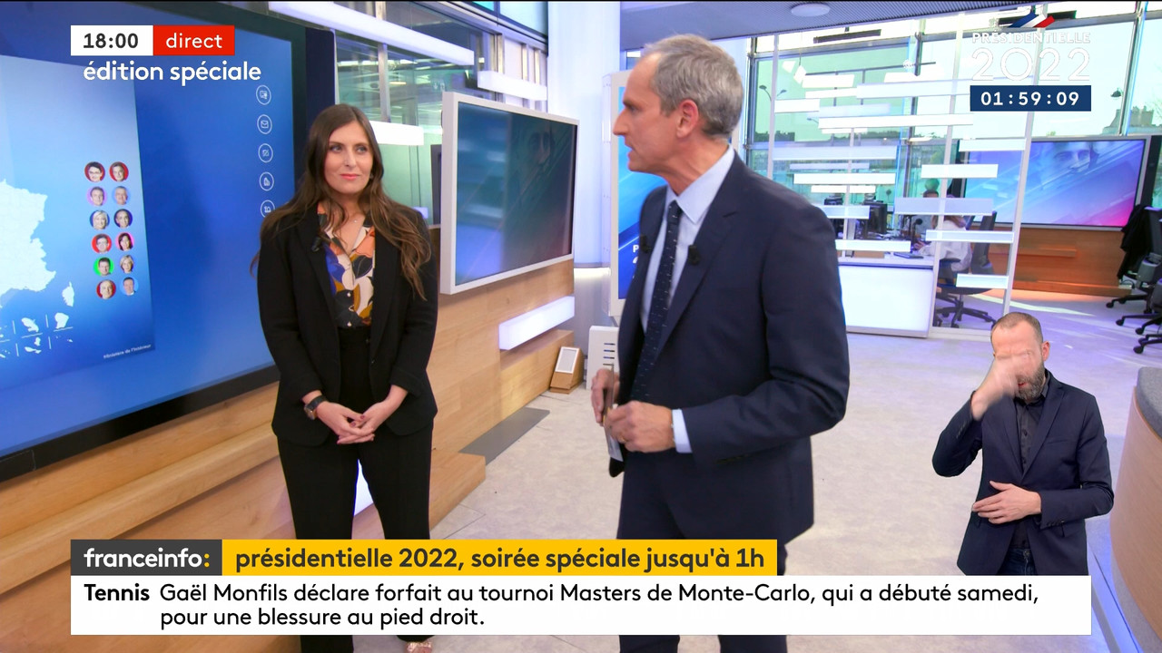 Emission spéciale Premier tour de l'élection présidentielle 2022_04_10_17_00_00.ts_snapshot_00.03.23