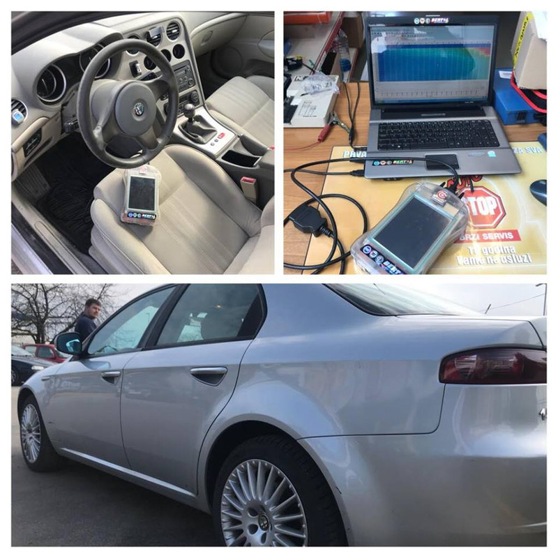 AR 159 1.9 16V Chip  20%, EGR, DPF off