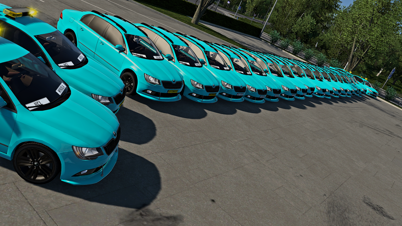 Спільний автопробіг на Skoda