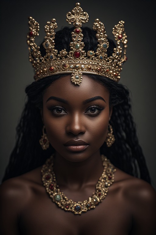 Naked-ebony-Queen-crown-stands-(22)