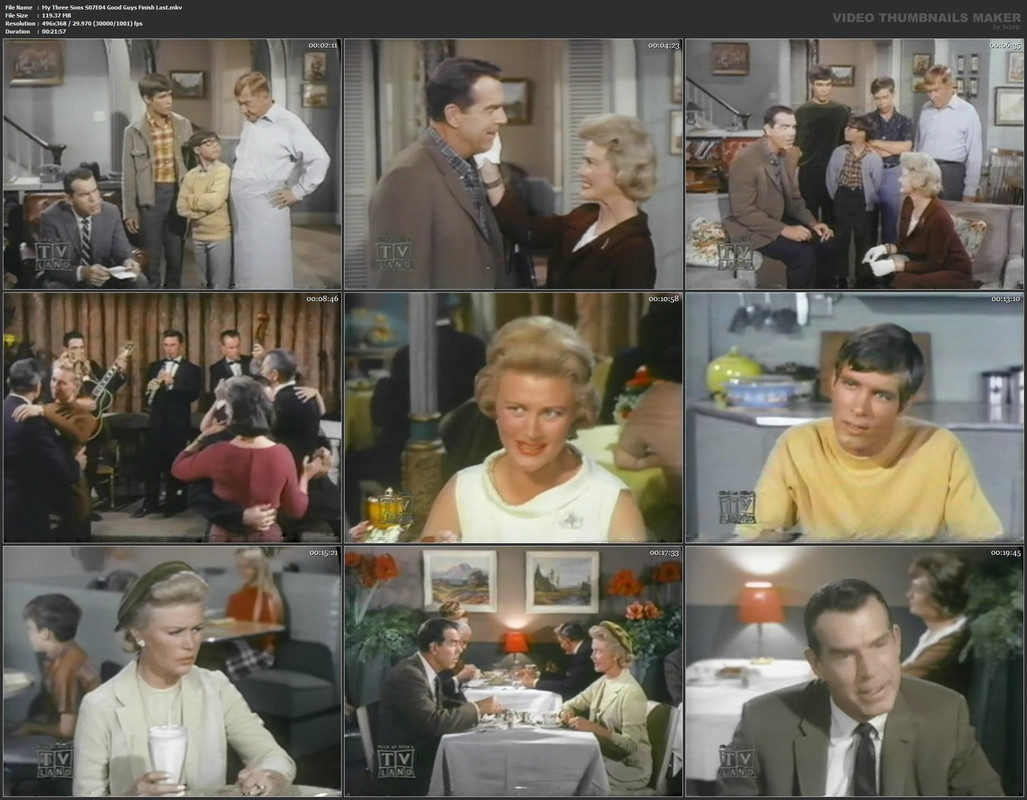 My Three Sons S07E04 Good Guys Finish Last.mkv