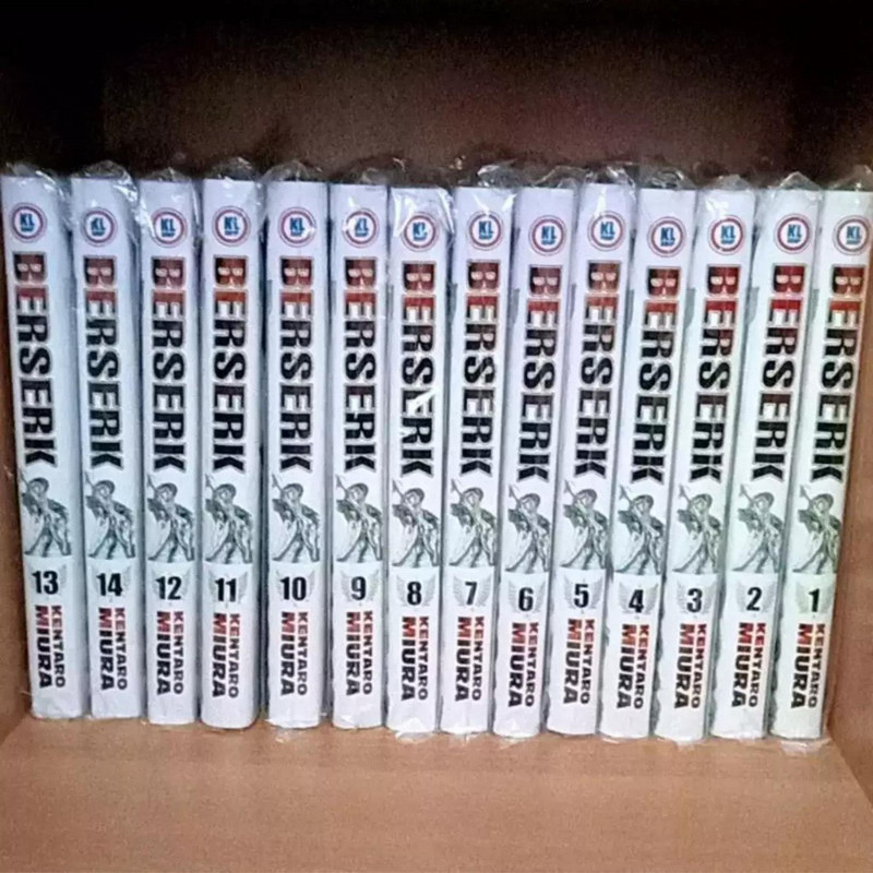 BERSERK Manga by Kentaro Miura Vol 1–42 Full Set (English Version