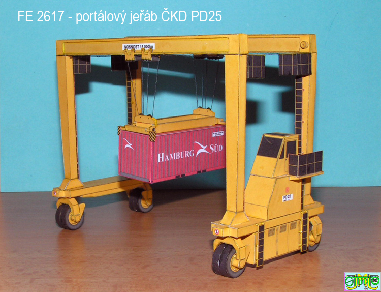 FE 2617 portál jeřáb ČKD PD25_1