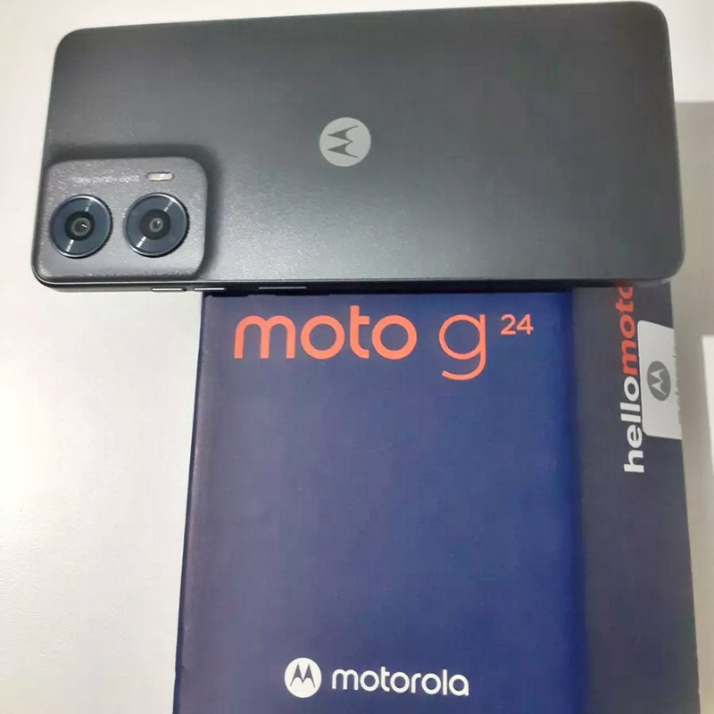 moto g24 – Motorola 128gb Dual Sim 4gb Ram Tela De 6.6 Hd+